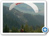 Paragliding off the  Hahnenkamm
