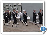 Naval band at the regatta