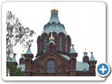Uspensky Cathedral, built on rocks