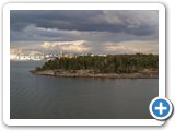 Looking back to Helsinki - still stormy