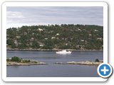 Coastline as we leave Oslo