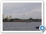 Peter and Paul cathedral from the Neve embankment 