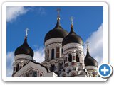 Alexander Nevsky Church domes and towers