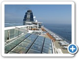 Ship's skyline and glass roof