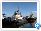 Tug 'Point Valiant'at the Tug Base in Halifax Harbour