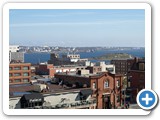 Halifax and Georges Island in the harbour