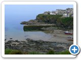 Port Isaac cove and cliff houses