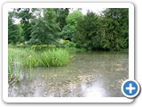 The lake in the grounds og Ightham mote