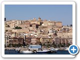 Cagliari from the sea