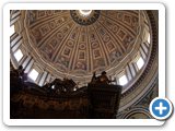 Inside St. Peters in the Vatican