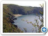 Cornwall coastal path from Polruan