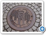 An Art Nouveau manhole cover!