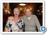Peter & Denise in pub on first afternoon