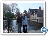 Peter and Denise on one of the many bridges