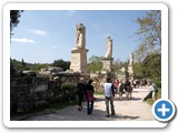 Approaching Odeion of Agrippa and Gymnasium (Palace of the Giants)