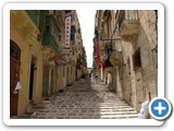 Typical Valetta street steps