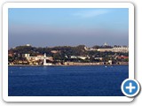 Coastline view with Hagia Sophia and Topkapi Palace 