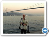 Denise and the Bosphorus bridge
