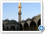 Blue Mosque interior courtyard