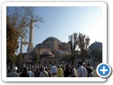 Approaching the Hagia Sophia