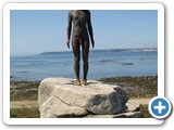 Anthony Gormley sculpture on Herm