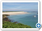 Herm coastline and beach