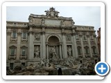 Early morning visit to the Trevi Fountain