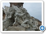 Fountain of Four Rivers in Piazza Navona