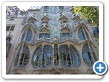 Gaudi's Casa Batlló close up
