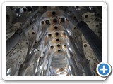 Sagrada Familia ceiling