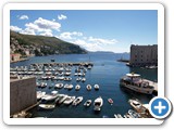 Dubrovnik's small boat harbour