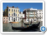 Gondola and Venice architecture