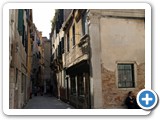 Venice backstreet and musician
