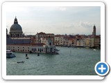 Passing the Salute Church and the Punta della Dogana
