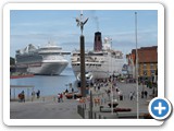 Stavanger Harbour (Crown Princess on left)