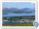 Tromso from Mount Storsteinen
