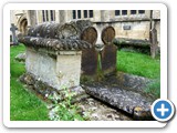 Tombs in the church grounds