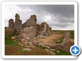 Remains of 12C priory on Lihou Island