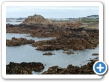 Rocky coastline around Vazon Bay