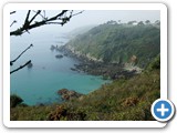 On the cliffs looking back at Moulin Huet