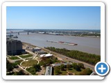 Looking along the Mississippi from the Capitol roof