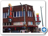 B.B. King's club on the corner of Beale