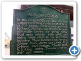 The Plaque at Sun Records