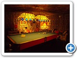 The pool room