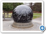 The globe in the Bicentennial State Park