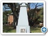 Monument to the republic of West Florida (St. Francisville was its capital)
