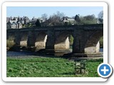Corbridge Bridge (17thC) over the Tyne