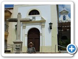 Peter in front of the Carmen Church