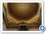 A ceiling in the Royal Palace Reales Alcazares (started in 903)