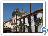 The 17thC charity Hospital de la Caridad (now a nursing home)